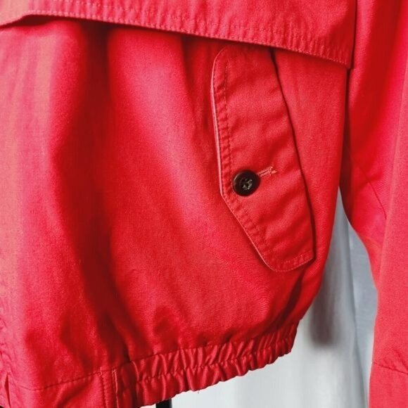 Vintage London Fog Bright Red Blue Contrast Zip Up Jacket - Picture 5 of 16